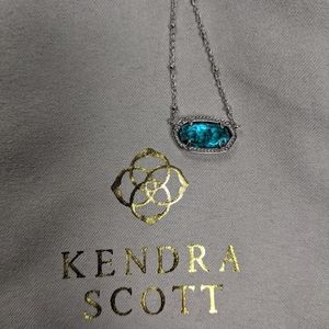 Kendra Scott Elisa London Fog Silver